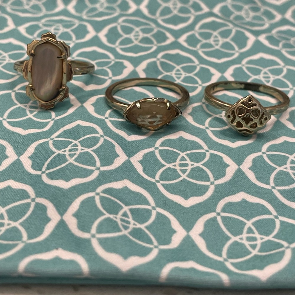 Kendra Scott Stackable Rings (3) - Picture 3 of 7